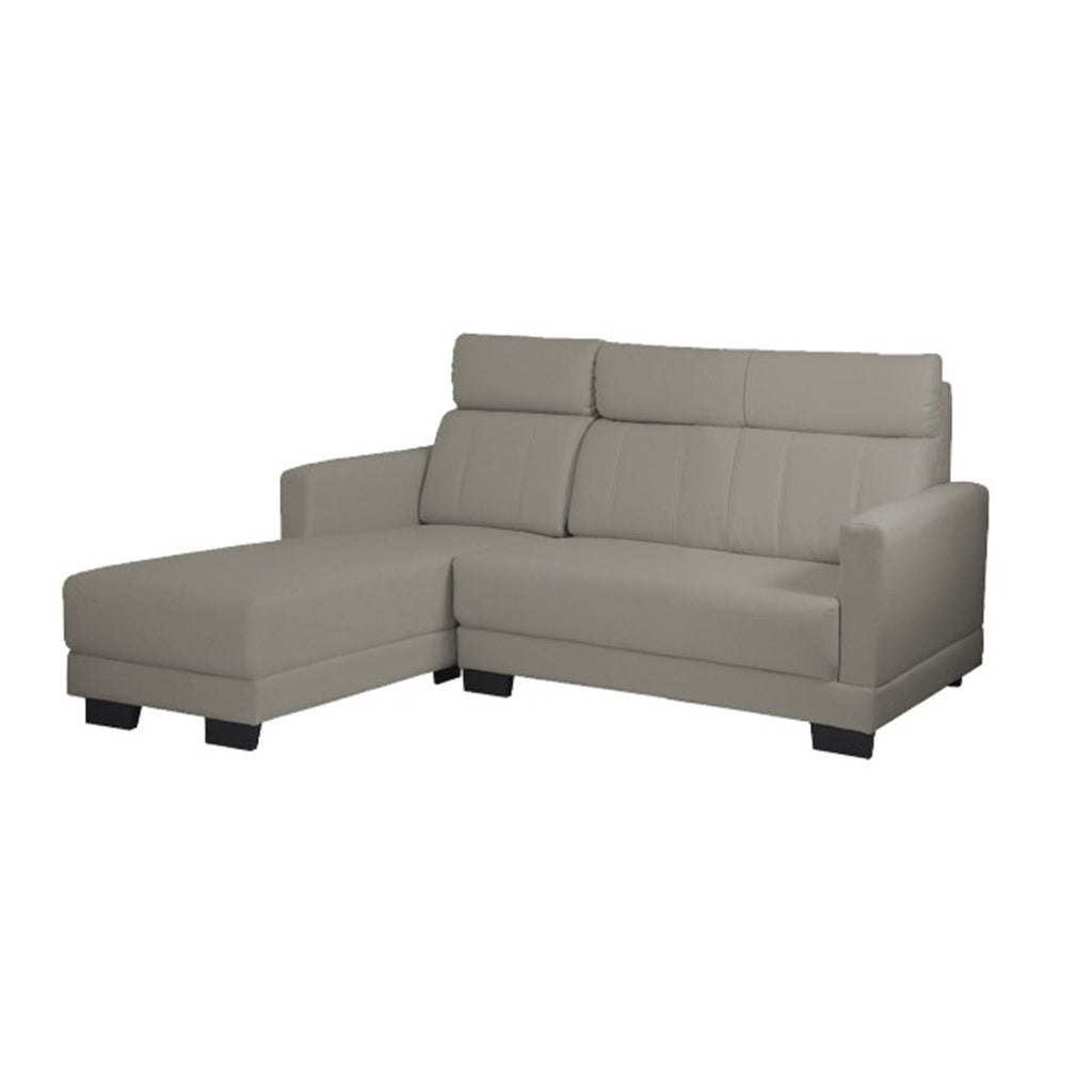 Harper Series 1/2/3 Seater Leather/ Fabric Sofa Set With Chaise In 12 Colours-Furnituremart.sg
