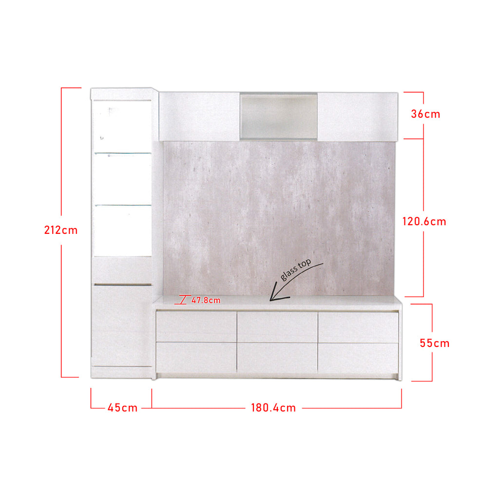 Furnituremart Shan modern tv stand