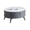 Furnituremart Sharie Series round coffee table with storage