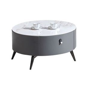 Furnituremart Sharie Series round coffee table with storage