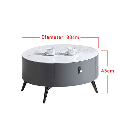 Image of Furnituremart Sharie Series round coffee table