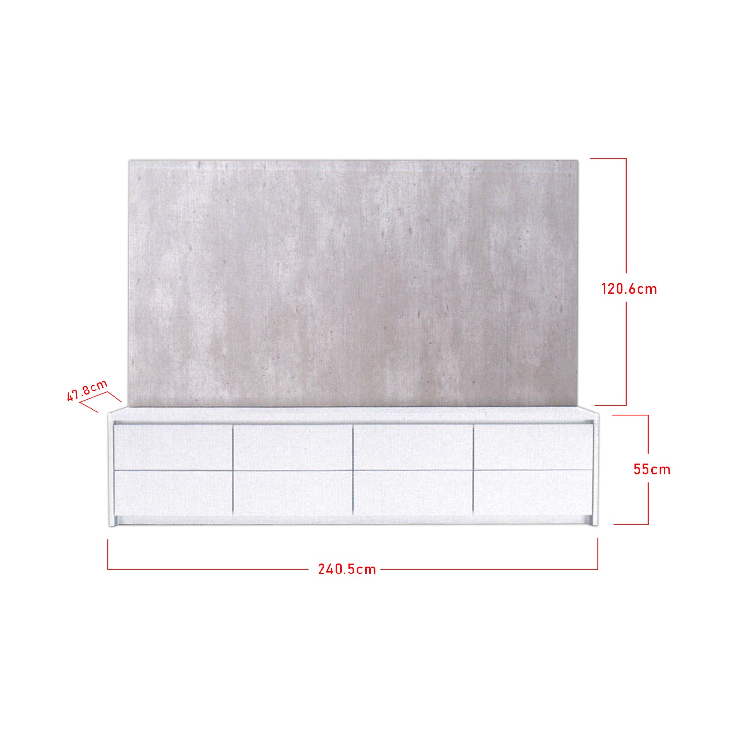 Furnituremart Shaye tv console cabinet