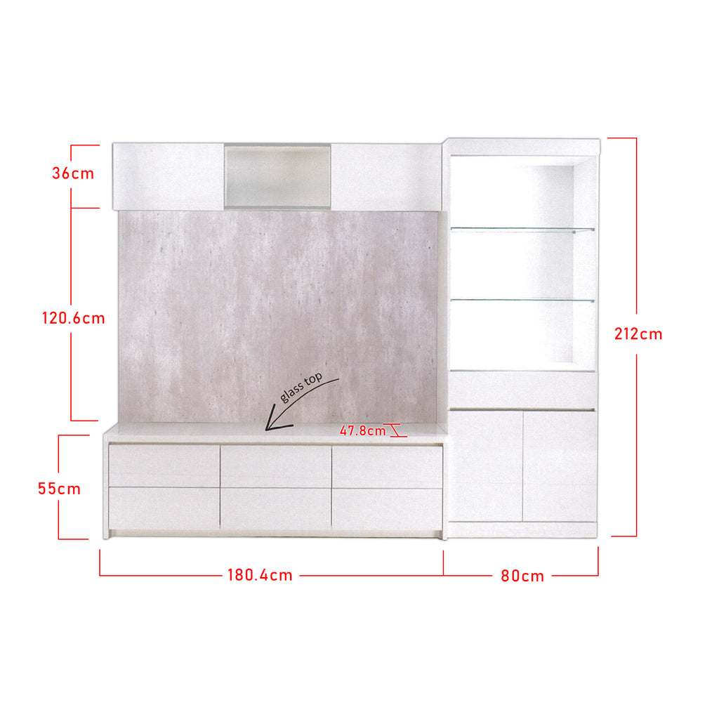 Furnituremart Shaye modern tv unit