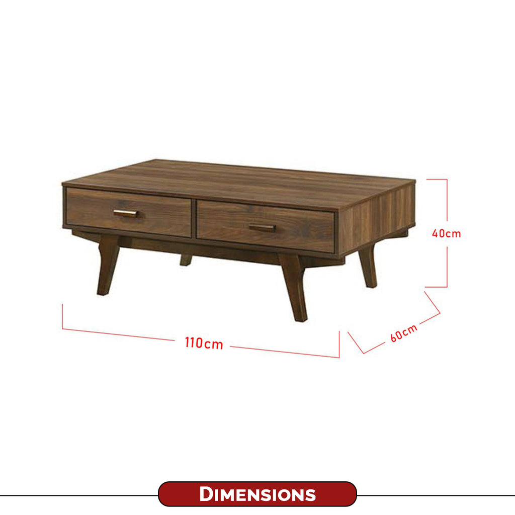 Furnituremart Sheridan Wooden Coffee Table