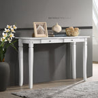 Brann Series 13 Study Side Table In White. Fully Assembly