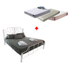 Sabel Queen Size Metal Bed Frame with Optional Mattress Add On