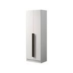 Jett 2-Door Wardrobe Swing Door In White Colour