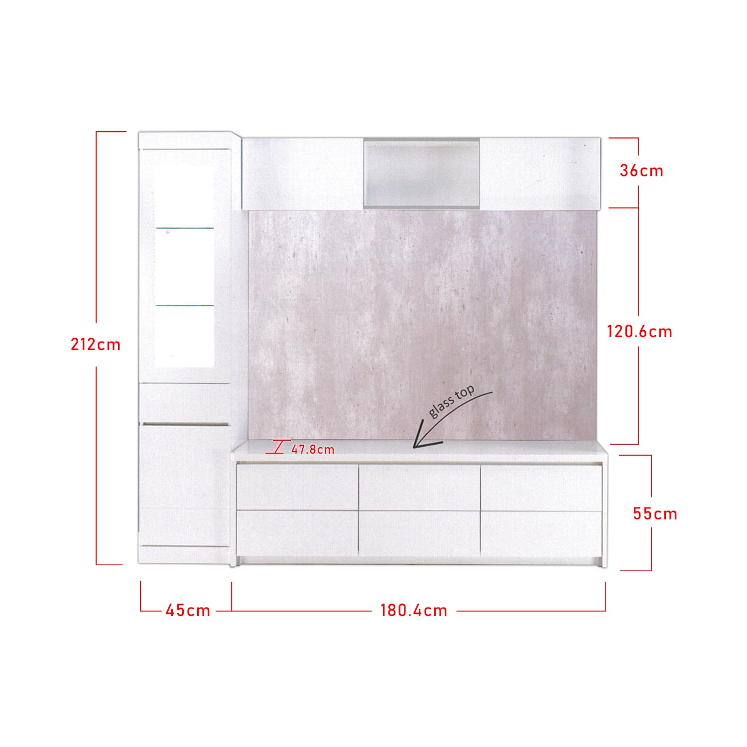 Furnituremart Shya tv entertainment unit