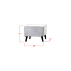 Lucielle 1/2/3 Seater Faux Leather/Fabric Sofa With Ottoman In 4 Colours-Sofa-Furnituremart.sg
