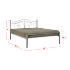 Furnituremart Suzana Series queen size metal bed frame