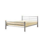 Furnituremart Suzana Series white metal bed