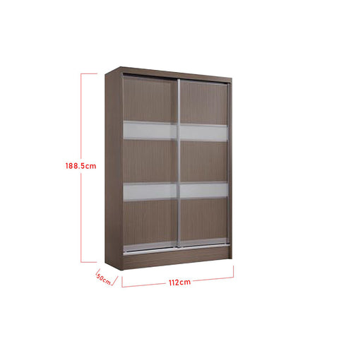 Image of Furnituremart Tatum Series wooden wardrobe cabinet