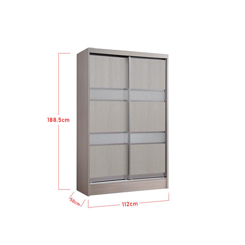 Image of Furnituremart Tatum Series wooden wardrobe closet