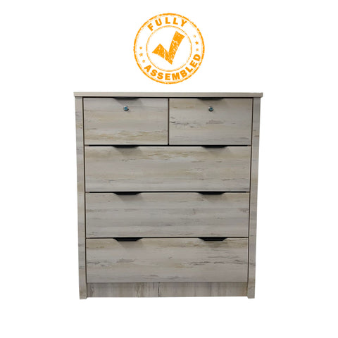 Image of Pachuca 5 Chest of Drawers Composite Wood
