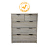Pachuca 5 Chest of Drawers Composite Wood