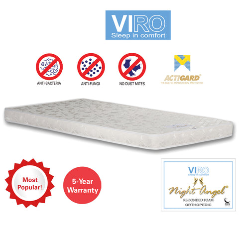 Image of Viro Night Angel Rebonded single mattress