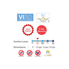 Viro Night Angel Rebonded 4 Inch Mattress