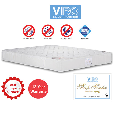 Image of Viro Sleep Master pocket spring firm mattress