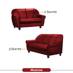 Viola 2/3 Seater Leather Sofa In 6 Colours