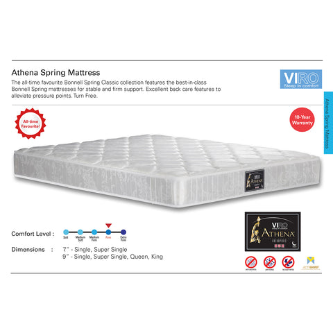 Image of Viro Athena firm spring mattress