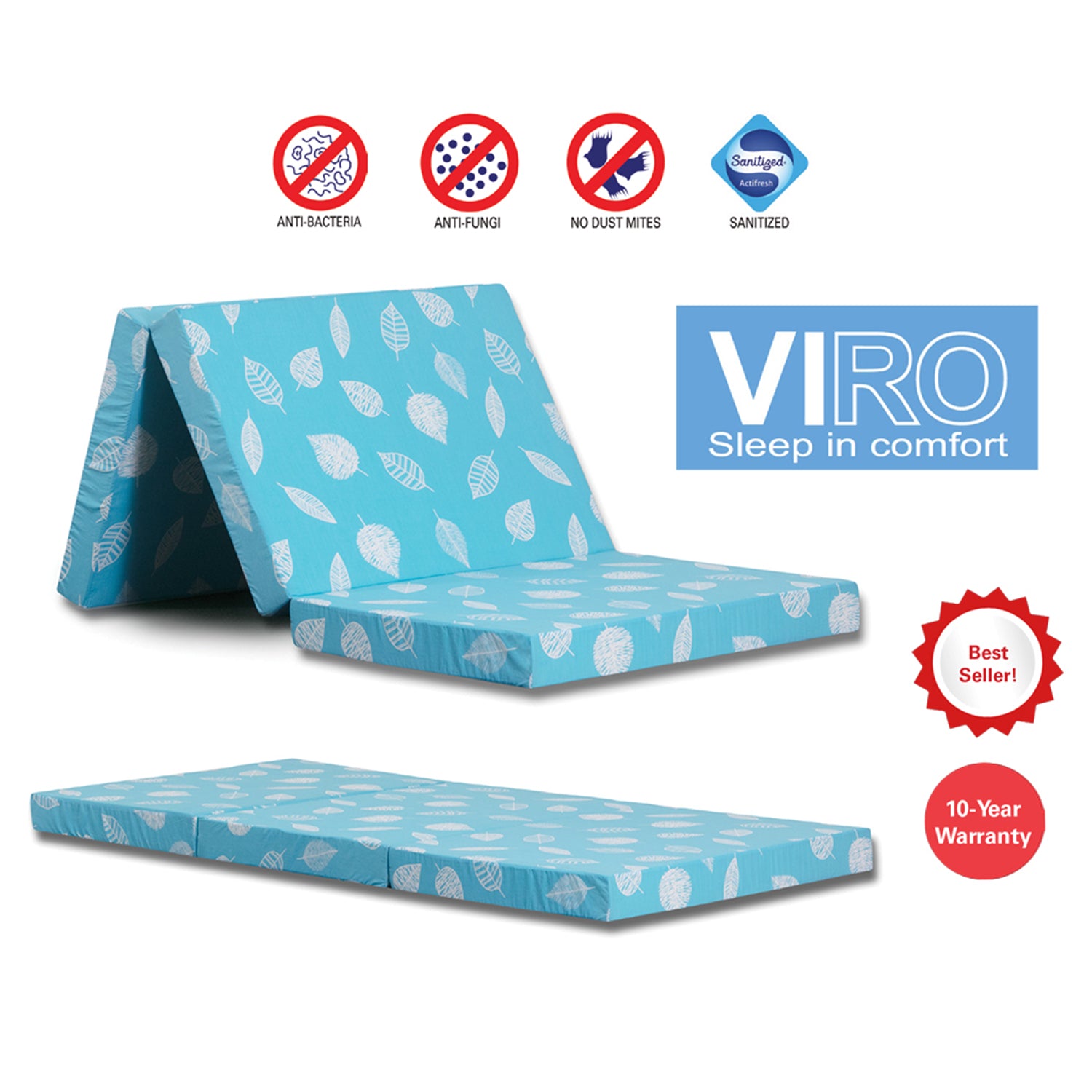 Viro Classic tri fold mattress
