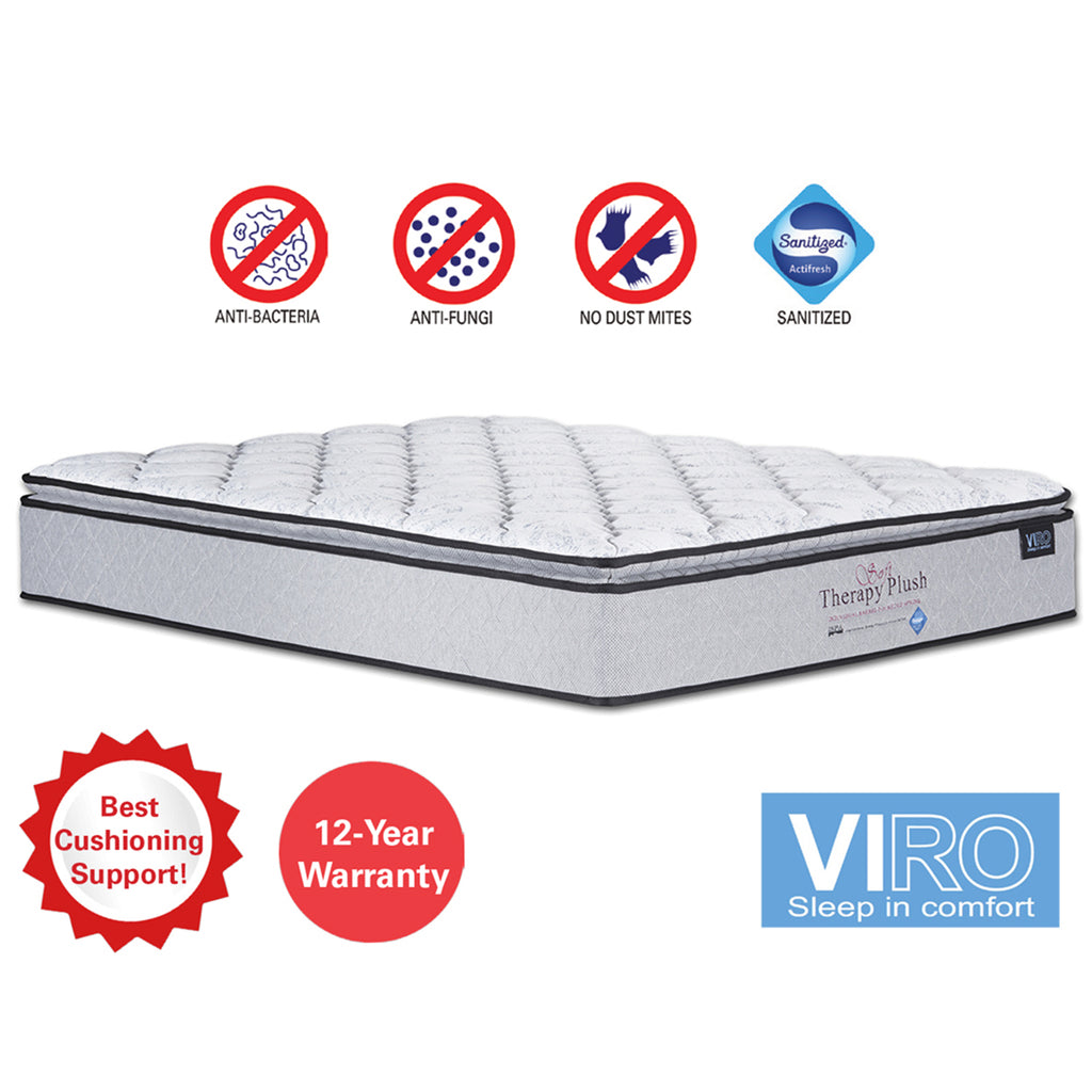 Viro Soft Therapy Plush orthopedic pocket spring mattress