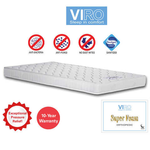 Image of Viro Super Quilted single foam mattress