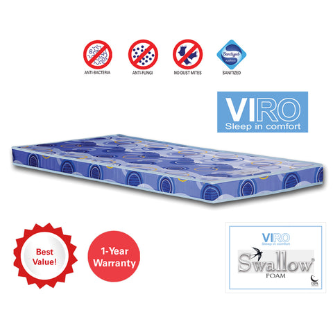 Image of Viro Swallow single foam mattress