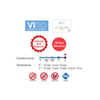 Viro X-Tra Firm cooling mattress