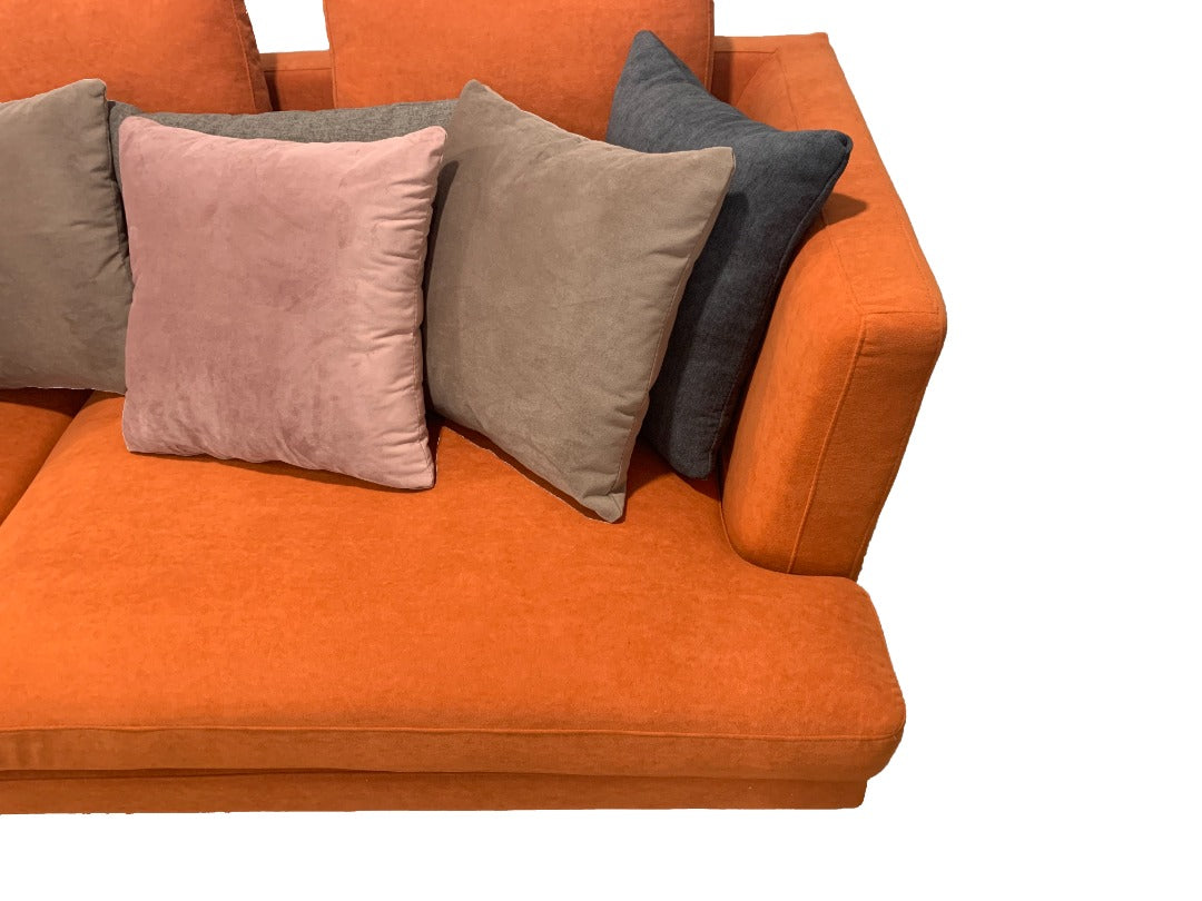 BONALDO LARS HIGH Upholstered fabric sofa with removable cover