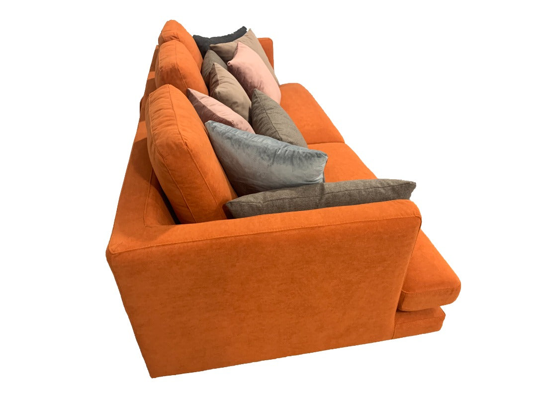 BONALDO LARS HIGH Upholstered fabric sofa with removable cover