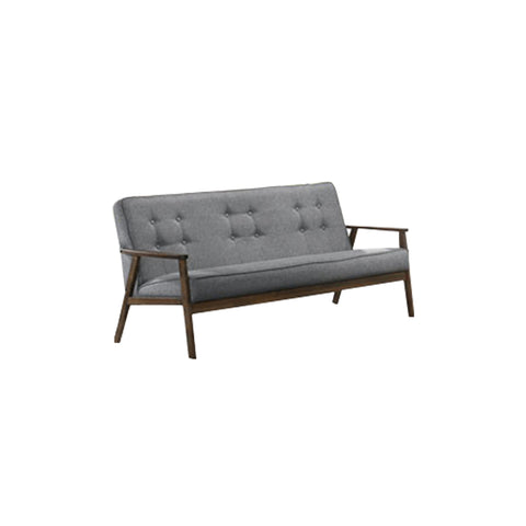 Image of Willa 2/ 3 Seater Fabric Sofa Set In Grey-Sofa-Furnituremart.sg