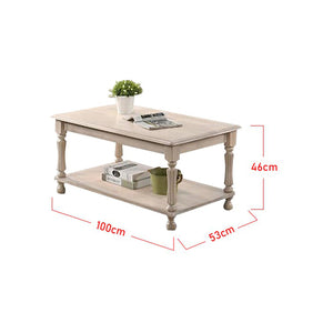 Furnituremart Zahra Series modern rectangular coffee table