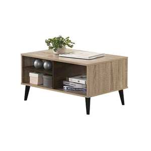 Furnituremart Zahra Series barnwood coffee table