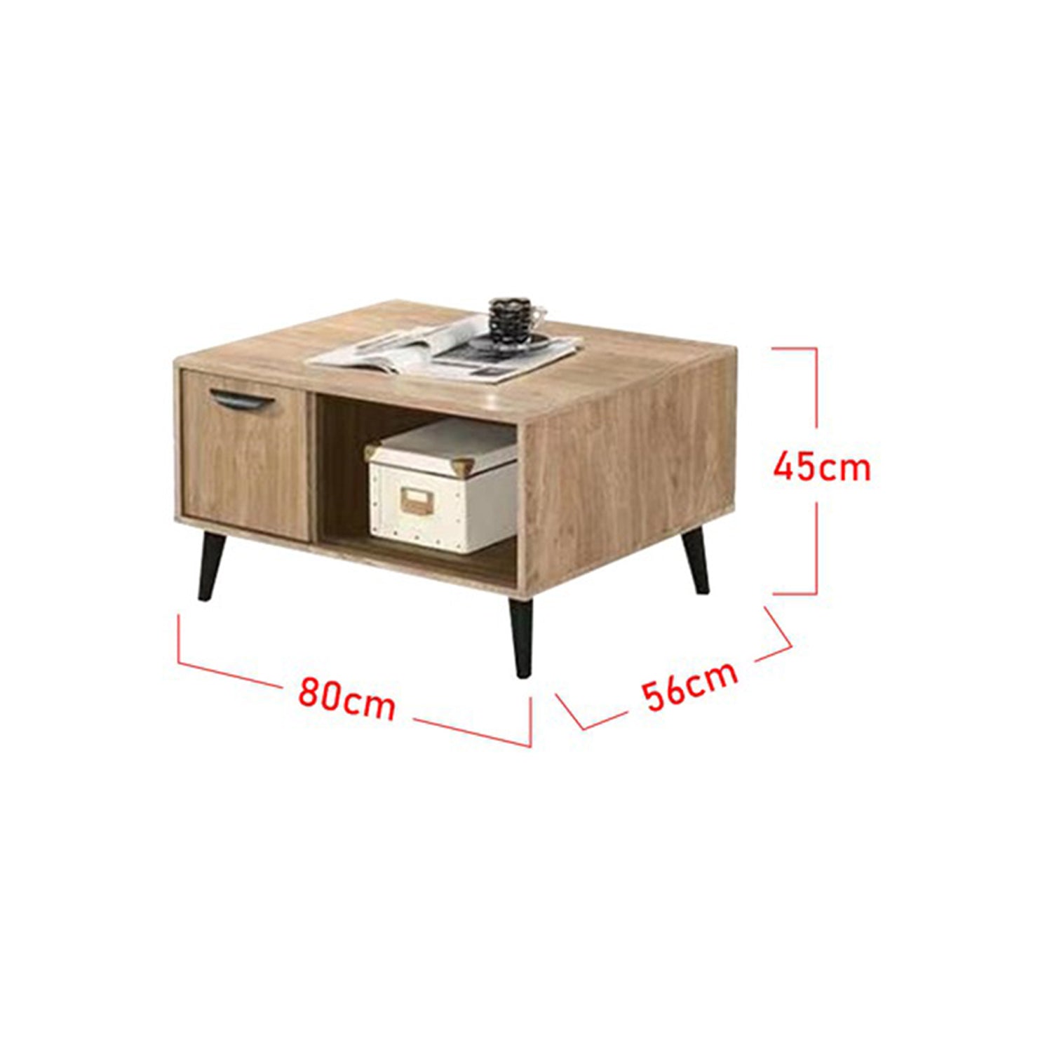Furnituremart Zahra Series coffee table with drawers