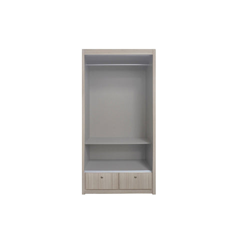 Image of Furnituremart Wardrobe With Sliding Glass Door