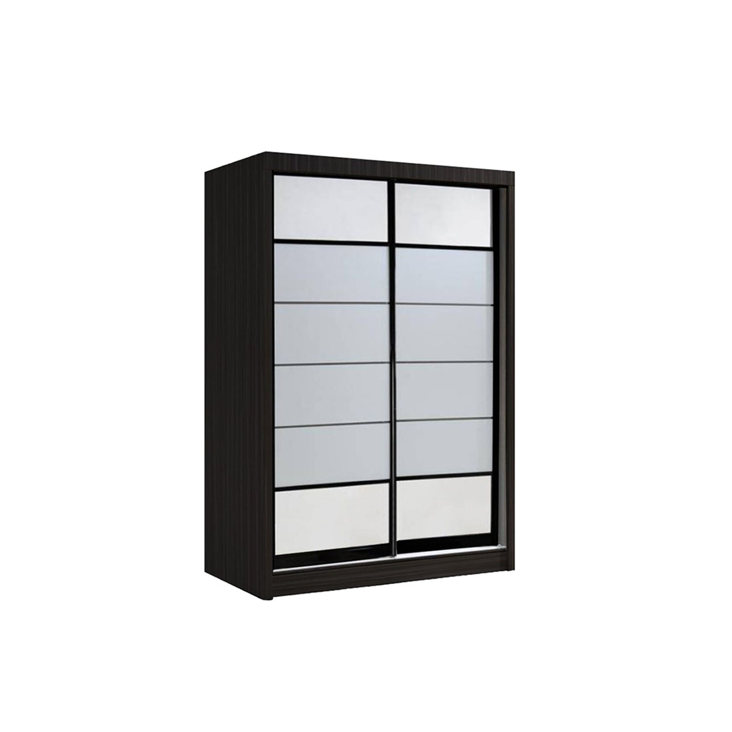 Teri Sliding Glass Door With Mirror Wardrobe