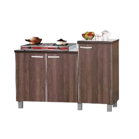 Image of Zariah Series 3 Wooden Kitchen Cabinet with Drawer