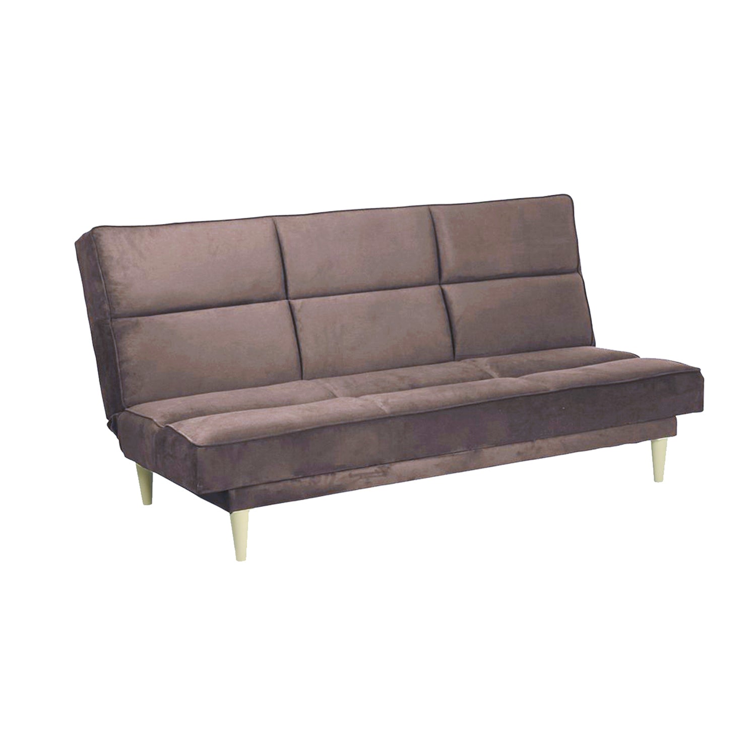 Sisoko 3 Seater Leather/ Fabric Sofa Bed In 8 Colours-Furnituremart.sg