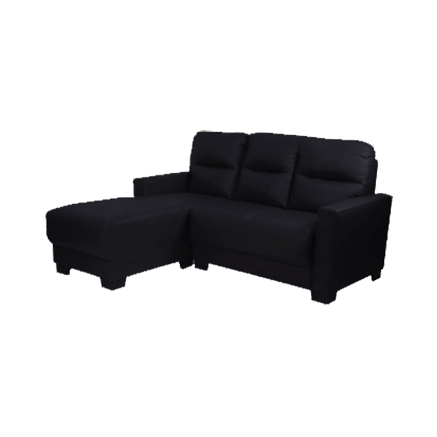 3 Seater Alison Leather L-Shape Sofa