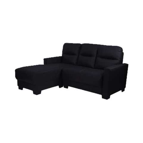 Image of 3 Seater Alison Leather L-Shape Sofa