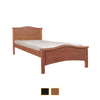 Rene Wooden Bed Frame Cherry, And Walnut In Super Single Size-Bed Frame-Furnituremart.sg