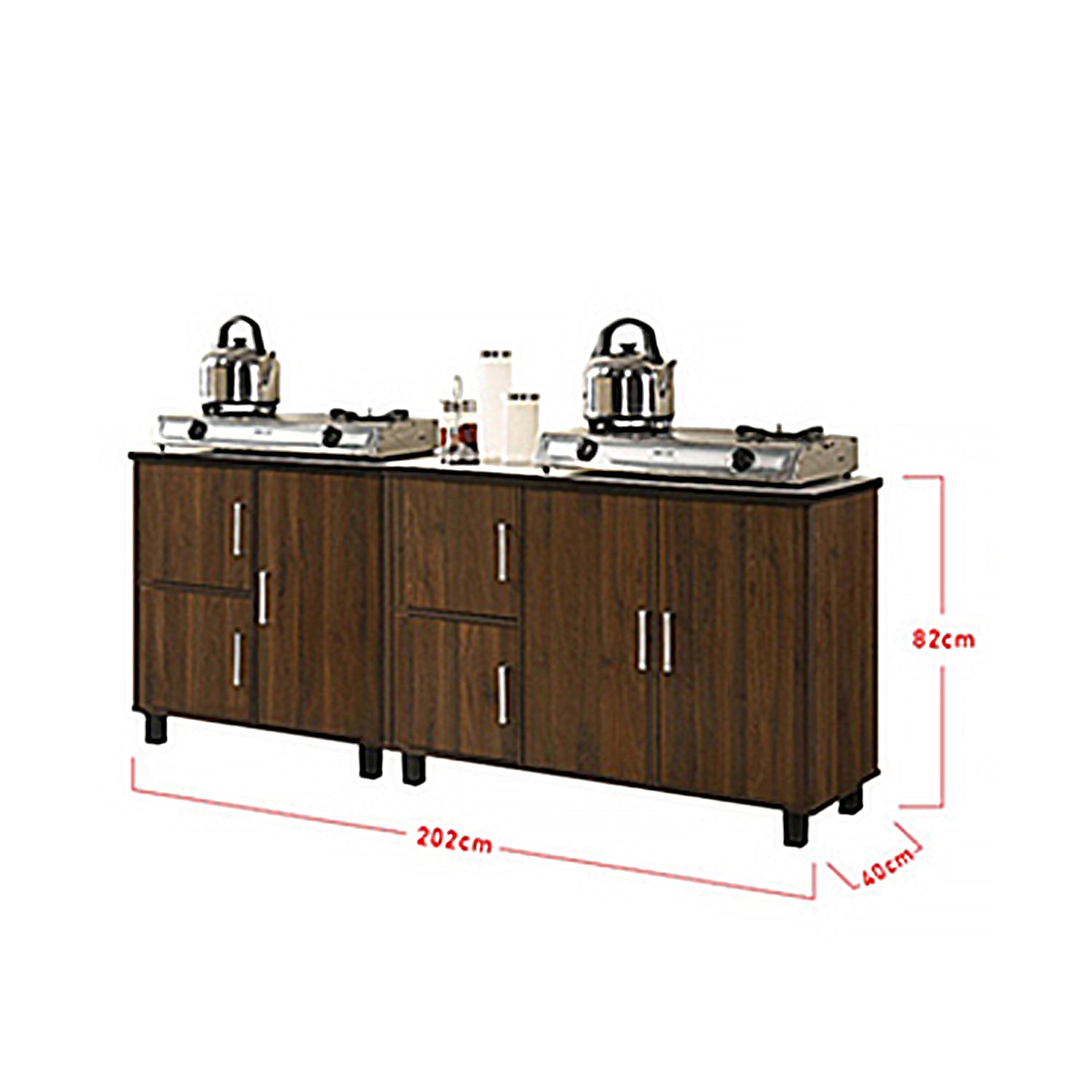 Eki Series 3 Kitchen Cabinet