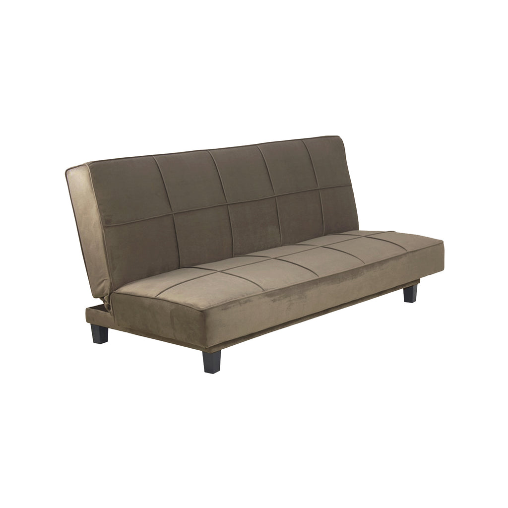 Konaka 3 Seater Leather/ Fabric Sofa Bed In 8 Colours-Furnituremart.sg