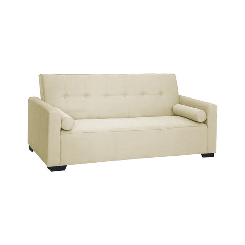 Furnituremart Nikita Leather Sofa Bed White