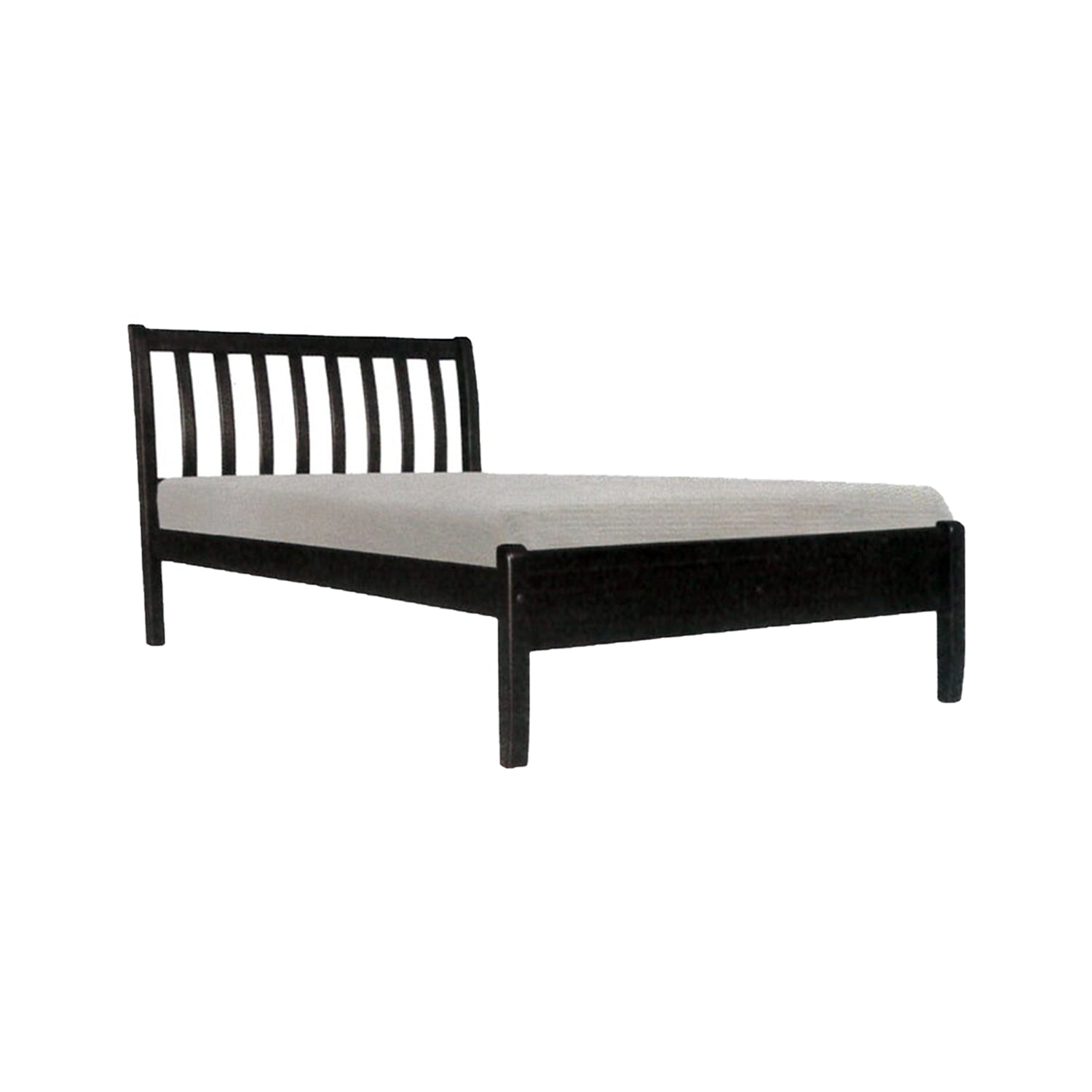 Devan Wooden Bed Frame Cherry, And Walnut In Super Single Size-Bed Frame-Furnituremart.sg