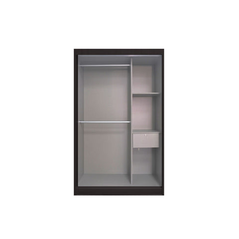 Image of Furnituremart Sliding Door With Mirror Wardrobe