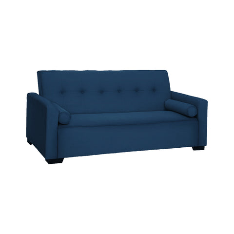Image of Nikita 3 Seater Leather/ Fabric Sofa Bed In 8 Colours-Sofa-Furnituremart.sg