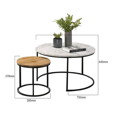 Image of Luzio Series 2 Coffee Table Water Resistant Top