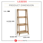 Lizzie Display Rack Cum Bookshelf